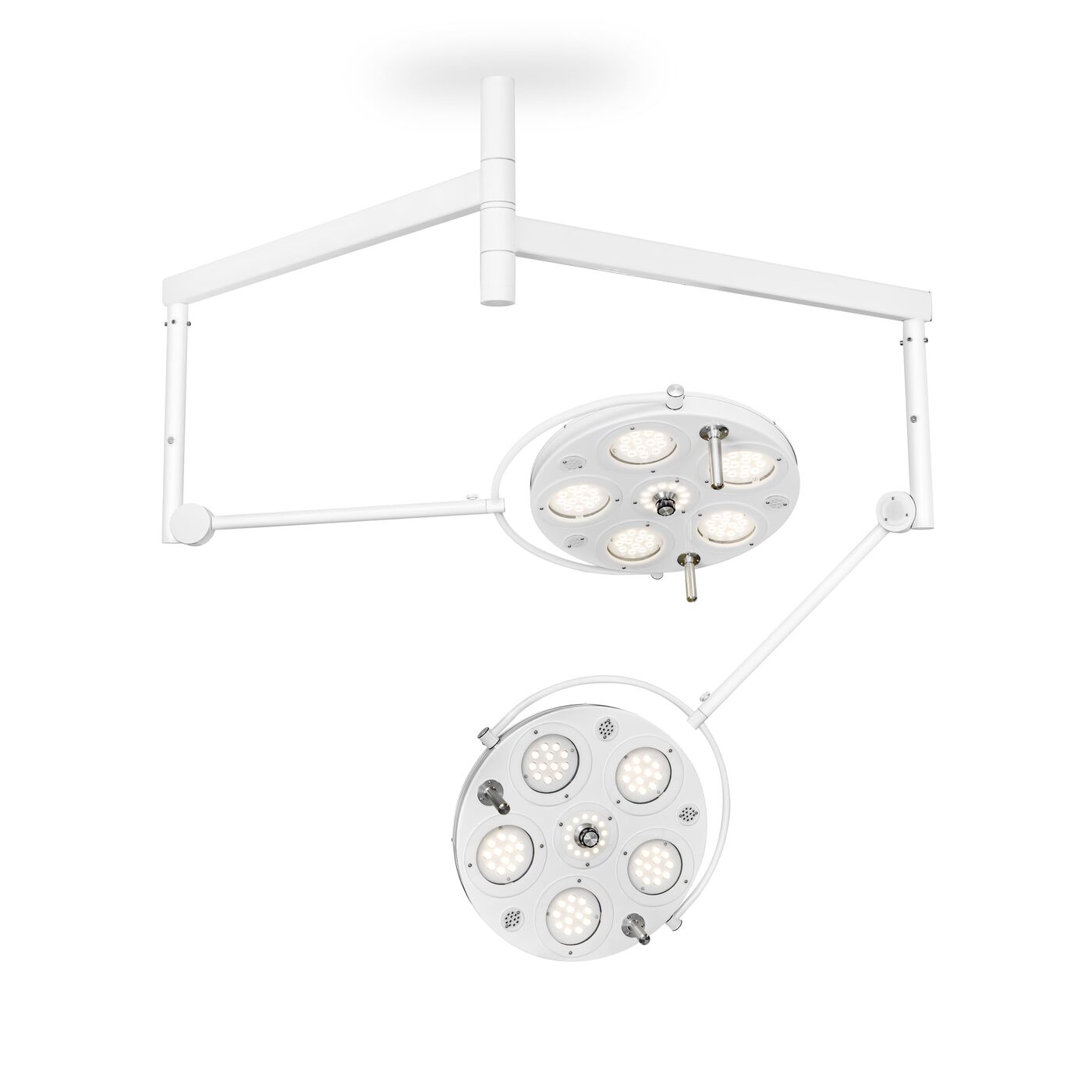 Медицинский двухкупольный хирургический светильник FotonFly 5M/5C