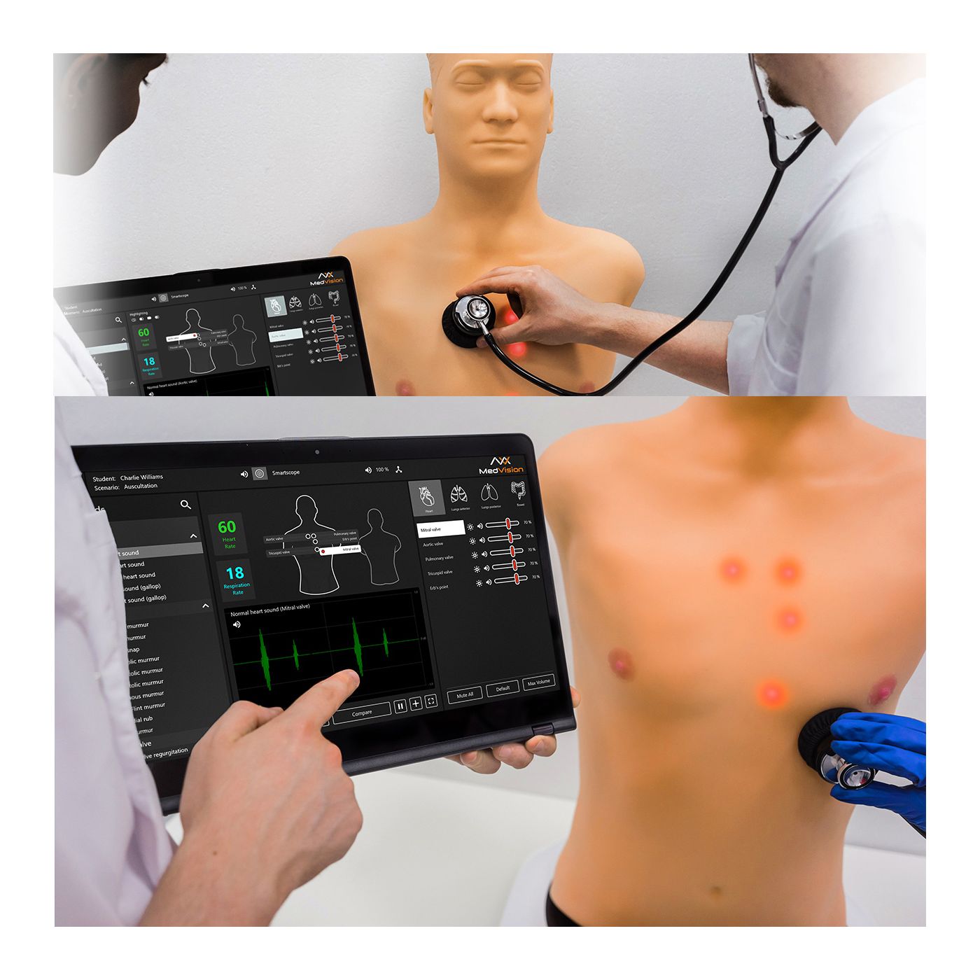 Симулятор аускультации MedVision MATT
